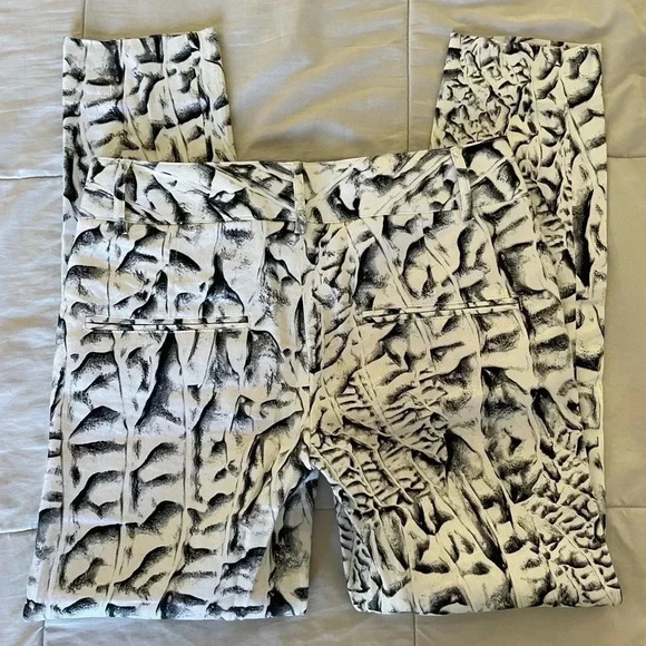 Helmut Lang linen blend print pants - Picture 9 of 10